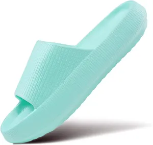 Cloud Slippers for Women and Men Pillow Slippers Non-Slip Shower Slides Bathroom Sandals | Super Comfy | Cushion Thick Sole