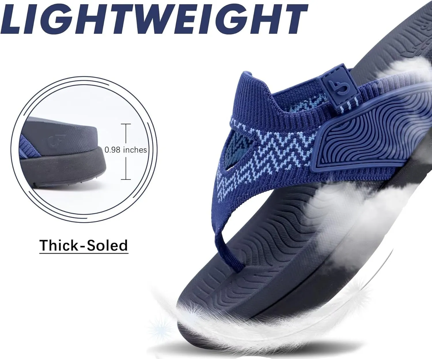 COFACE Womens Fashion Orthotic Flip Flops Recovery Walking Lightweight Athletic Thick Yoga Mat Cushion Thong Sandals With Comfortable Plantar Fasciitis Arch Support