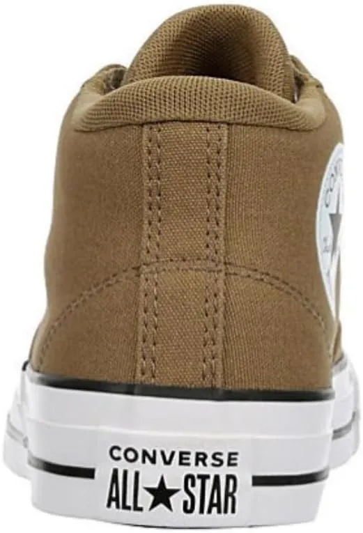 Converse Unisex Chuck Taylor All Star Malden Street Canvas Sneaker - Lace up Closure Style - Khaki White