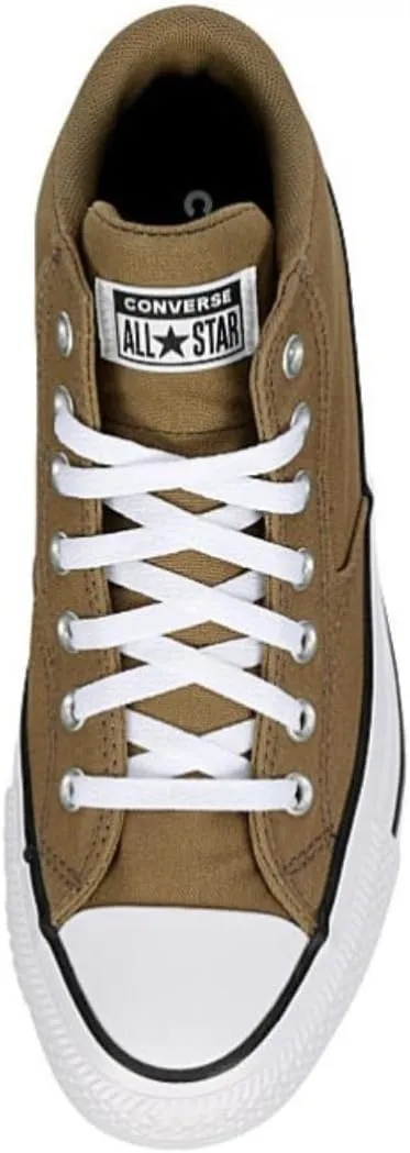 Converse Unisex Chuck Taylor All Star Malden Street Canvas Sneaker - Lace up Closure Style - Khaki White