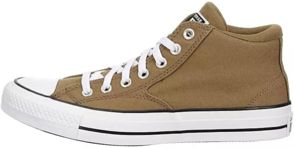 Converse Unisex Chuck Taylor All Star Malden Street Canvas Sneaker - Lace up Closure Style - Khaki White