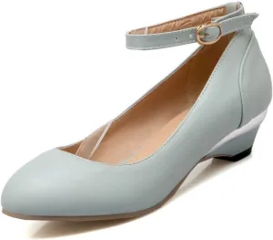 CosyFever Womens FDC00042 Flatform Comfort Clasp Pu Pumps