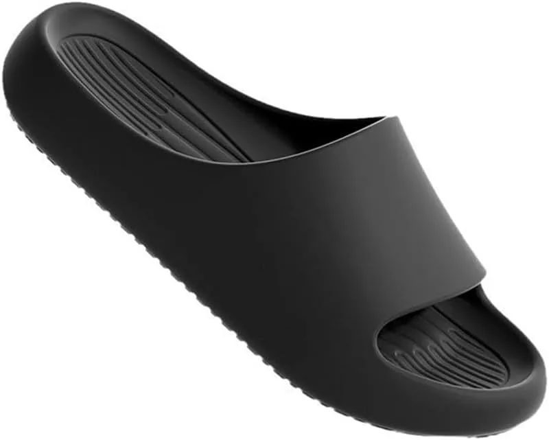 Couple's Cool Slippers,Lightweight Non slip Cloud Slippers for EVA Open Toe Shower Shoes Bathroom Sandals Non-Slip House Slippers Indoor & Outdoor