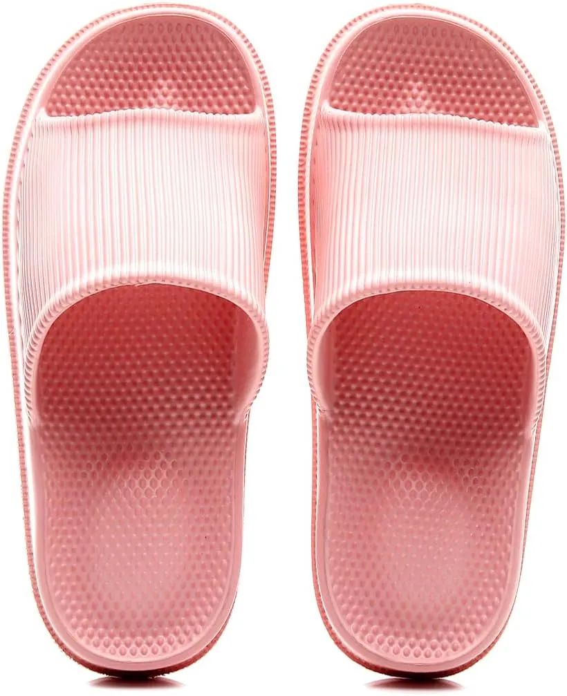 Crazy Lady Cloud Slippers for Women and Men Indoor & Outdoor Pillow Slippers Non Slip Quick Drying Shower Slides Bathroom Sandals Light Weight EVA Platform Environmental Friendly Casual Shoes