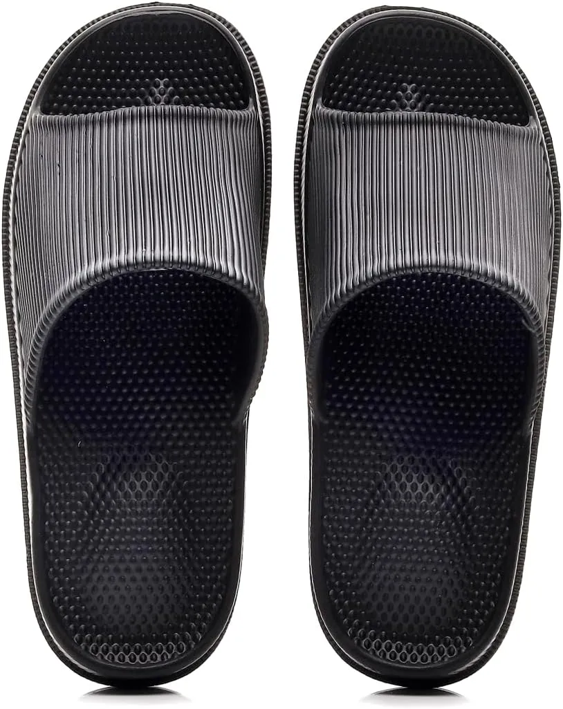 Crazy Lady Cloud Slippers for Women and Men Indoor & Outdoor Pillow Slippers Non Slip Quick Drying Shower Slides Bathroom Sandals Light Weight EVA Platform Environmental Friendly Casual Shoes