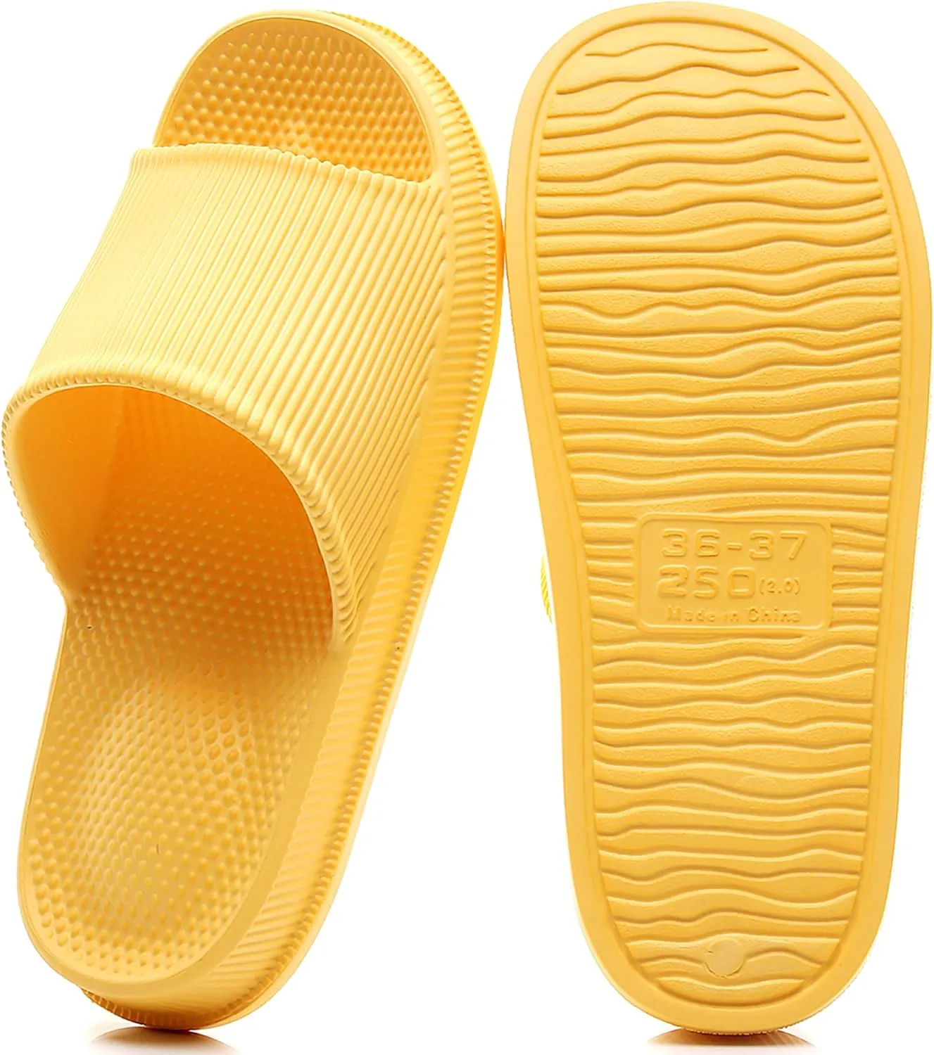 Crazy Lady Cloud Slippers for Women and Men Indoor & Outdoor Pillow Slippers Non Slip Quick Drying Shower Slides Bathroom Sandals Light Weight EVA Platform Environmental Friendly Casual Shoes