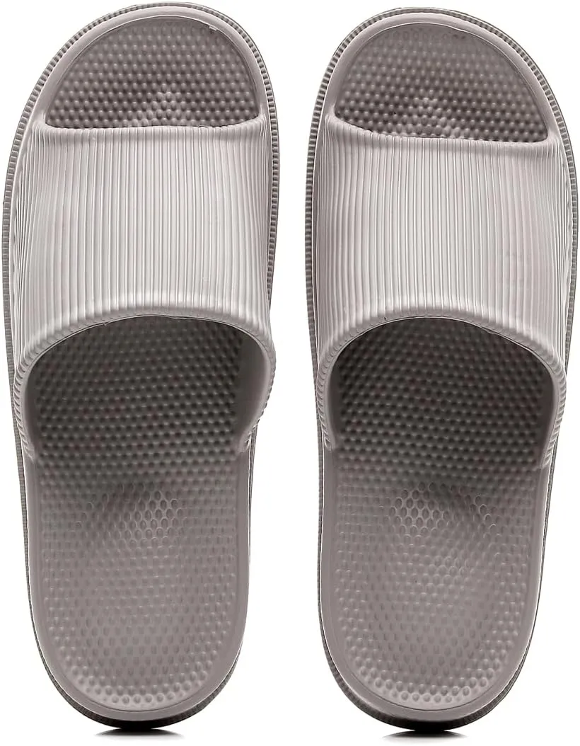 Crazy Lady Cloud Slippers for Women and Men Indoor & Outdoor Pillow Slippers Non Slip Quick Drying Shower Slides Bathroom Sandals Light Weight EVA Platform Environmental Friendly Casual Shoes