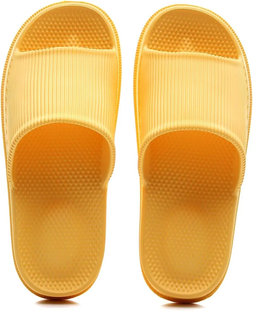 Crazy Lady Cloud Slippers for Women and Men Indoor & Outdoor Pillow Slippers Non Slip Quick Drying Shower Slides Bathroom Sandals Light Weight EVA Platform Environmental Friendly Casual Shoes