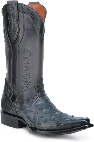 Cuadra Men's Ostrich Leather Western Boots