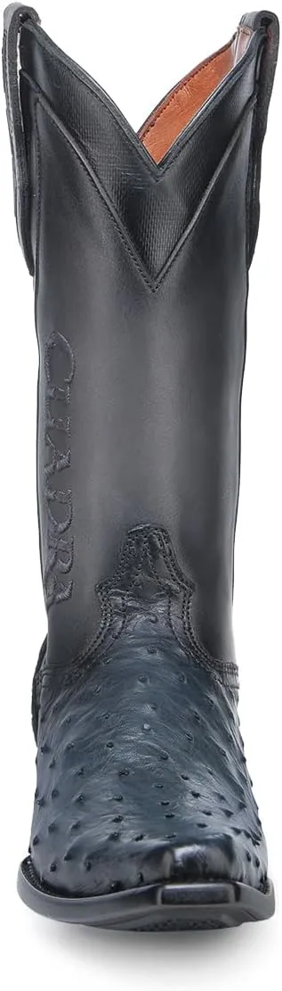 Cuadra Men's Ostrich Leather Western Boots