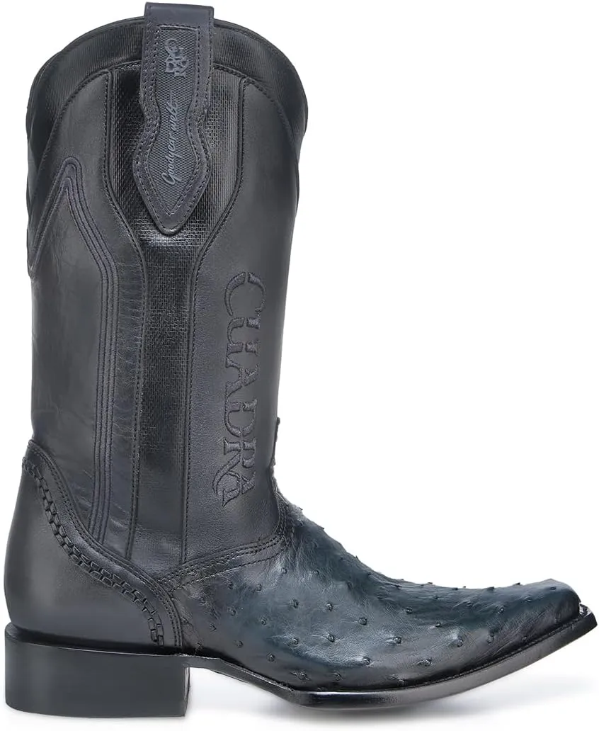 Cuadra Men's Ostrich Leather Western Boots