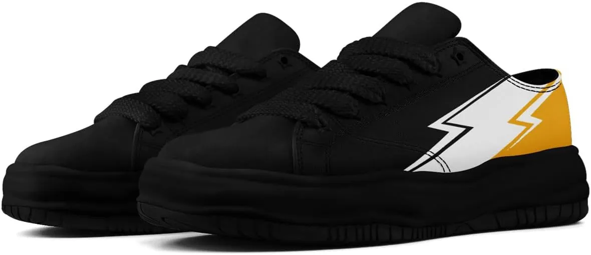 Custom Classic Low Top Canvas Sneakers Personalize Neutral Casual Platform Walking Shoes Comfortable Athletic Trainer