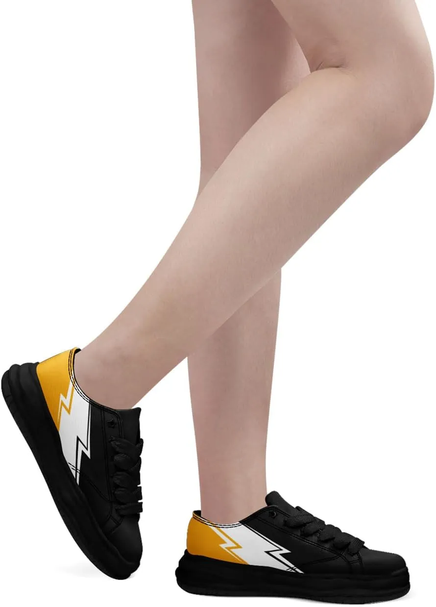 Custom Classic Low Top Canvas Sneakers Personalize Neutral Casual Platform Walking Shoes Comfortable Athletic Trainer