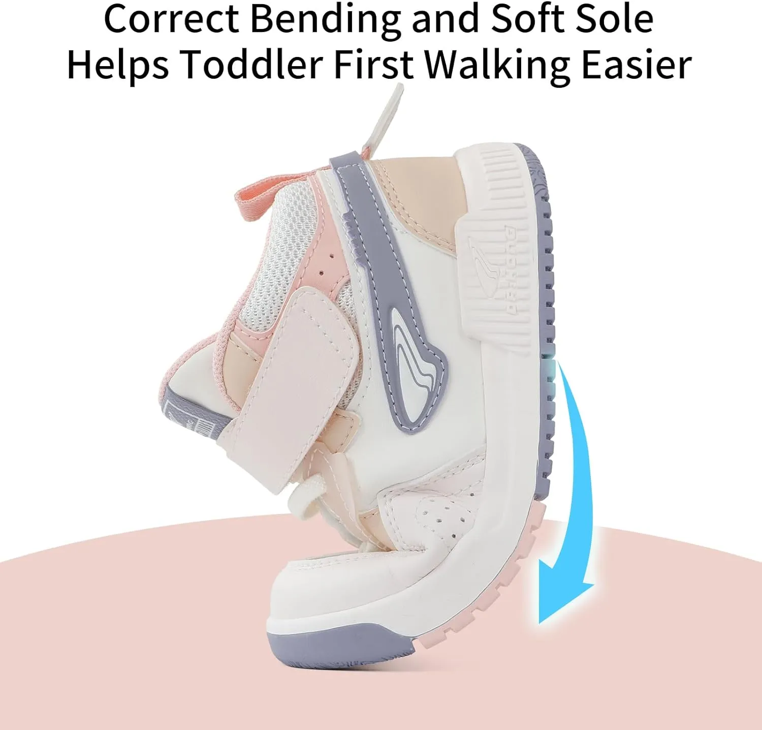 Dr Kong Toddler Shoes for Boys and Girls, Lightweight Kids Shoes with Non-Slip Sole, Kids Skateboard Sneakers for Everyday Use