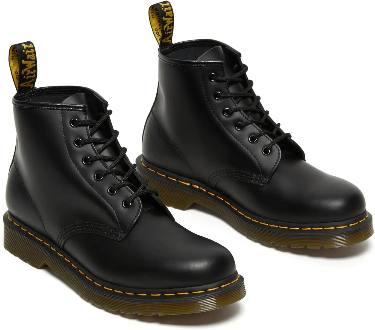 Dr. Martens Unisex 101 Yellow Stitch Boots