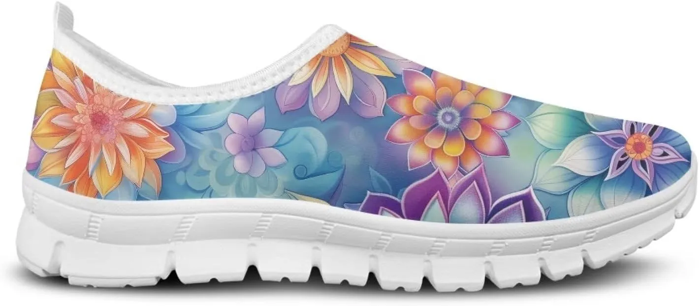 Easter Day Women's Casual Sneakers Slip on Shoes Women Low Top Canvas Loafers for Walking Outdoor