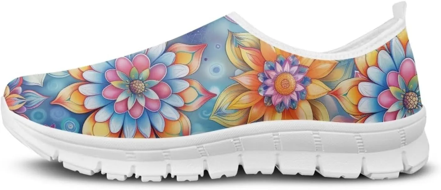 Easter Day Women's Casual Sneakers Slip on Shoes Women Low Top Canvas Loafers for Walking Outdoor