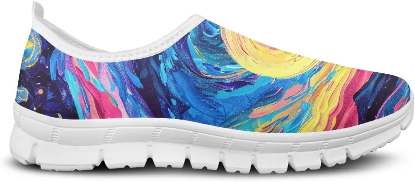 Easter Day Women's Casual Sneakers Slip on Shoes Women Low Top Canvas Loafers for Walking Outdoor
