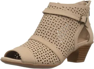 Easy Street Womens Carrigan Peep Toe Ankle Fashion Boots