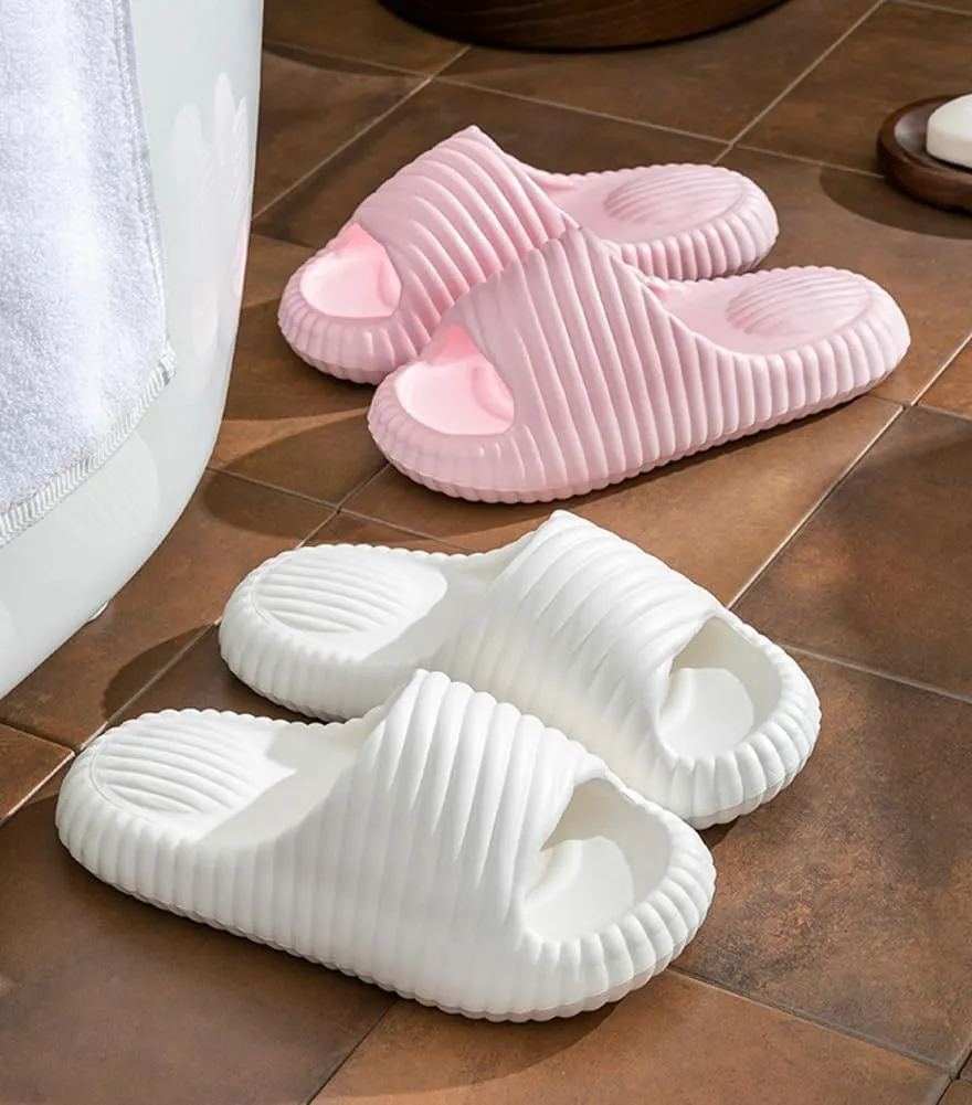 Epsion Women Men's Shower Shoes Cloud Slippers EVA Anti-Slip Indoor Cloud Slides Sandals House Outdoor 2025