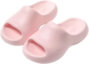 Epsion Women's Cloud Slippers Platform Pillow Slide Sandals Soft Non-slip Sole Quick Drying Summer Spa Bath Pool Gym Shower Shoes