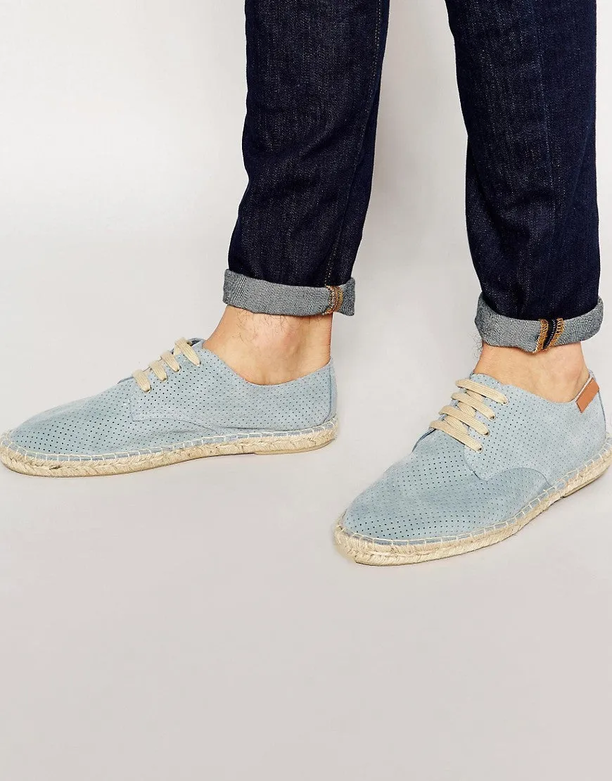 Espadrilles Festive offer Up Super sale Lace Blue In Bronx