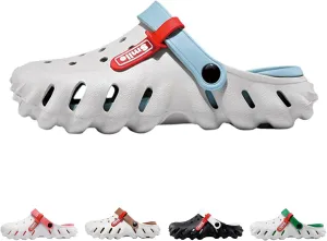 Fashion Men's Clogs Non-Slip Comfortable Foam Running Shoes Indoor Outdoor Cloud Slippers Pillow Sandals Women's Fashion Classic Summer Trend Beach Shoes Slippers