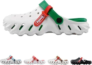 Fashion Men's Clogs Non-Slip Comfortable Foam Running Shoes Indoor Outdoor Cloud Slippers Pillow Sandals Women's Fashion Classic Summer Trend Beach Shoes Slippers
