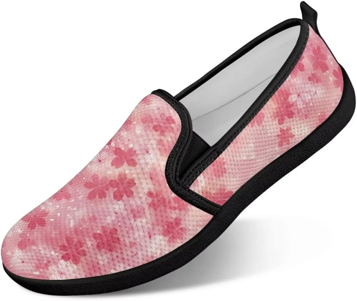 Fashion Sneakers for Women Shoes Lightweight Walking Casual Slip Ons Comfortable Art Painted Soft Athletic Travel Shoes for Ladies Sea Serise US Size 6-11