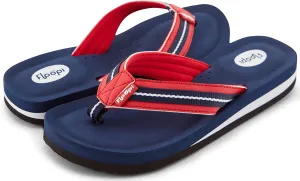 Floopi Flip Flops for Women Casual Thong Womens Sandals Comfort Heel Cushion, Ladies Beach Sandals with Indoor & Outdoor Anti Skid Soles