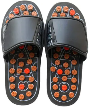 Foot Massage Slippers, Foot Acupuncture Shoes | Pebble Men and Women Home Indoor Sandals Summer