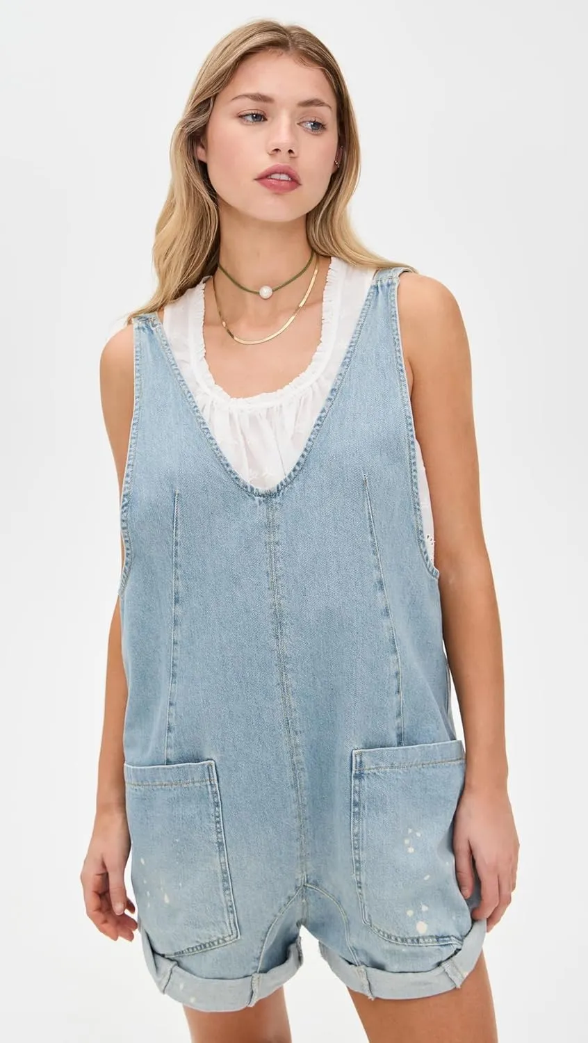 Free People Women's High Roller Shortall
