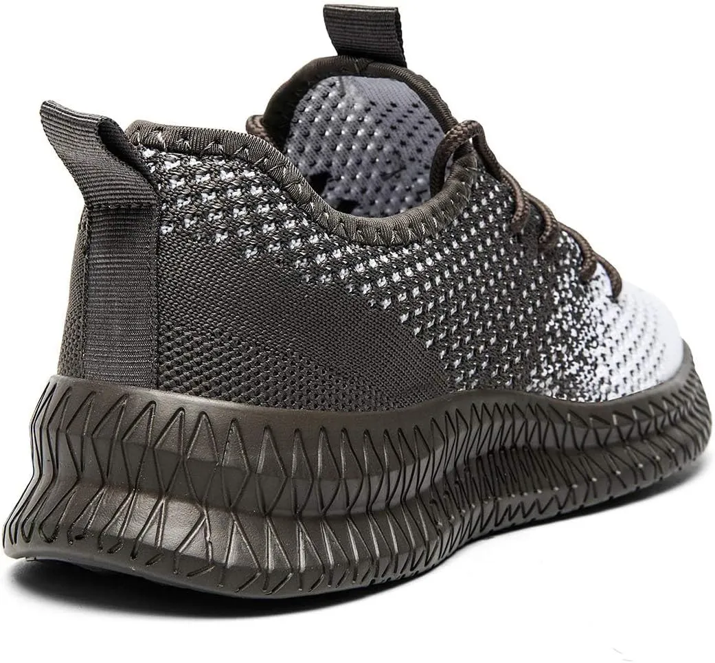 FUJEAK Men Running Shoes Men Casual Breathable Walking Shoes Sport Athletic Sneakers Gym Tennis Slip On Comfortable Lightweight Shoes