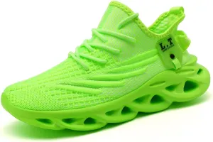 FUJEAK Mens Running Walking Tennis Shoes Mens Casual Fashion Gym Hiking Shoes for Men Sneakers Work Breathable Comfortable Lightweight