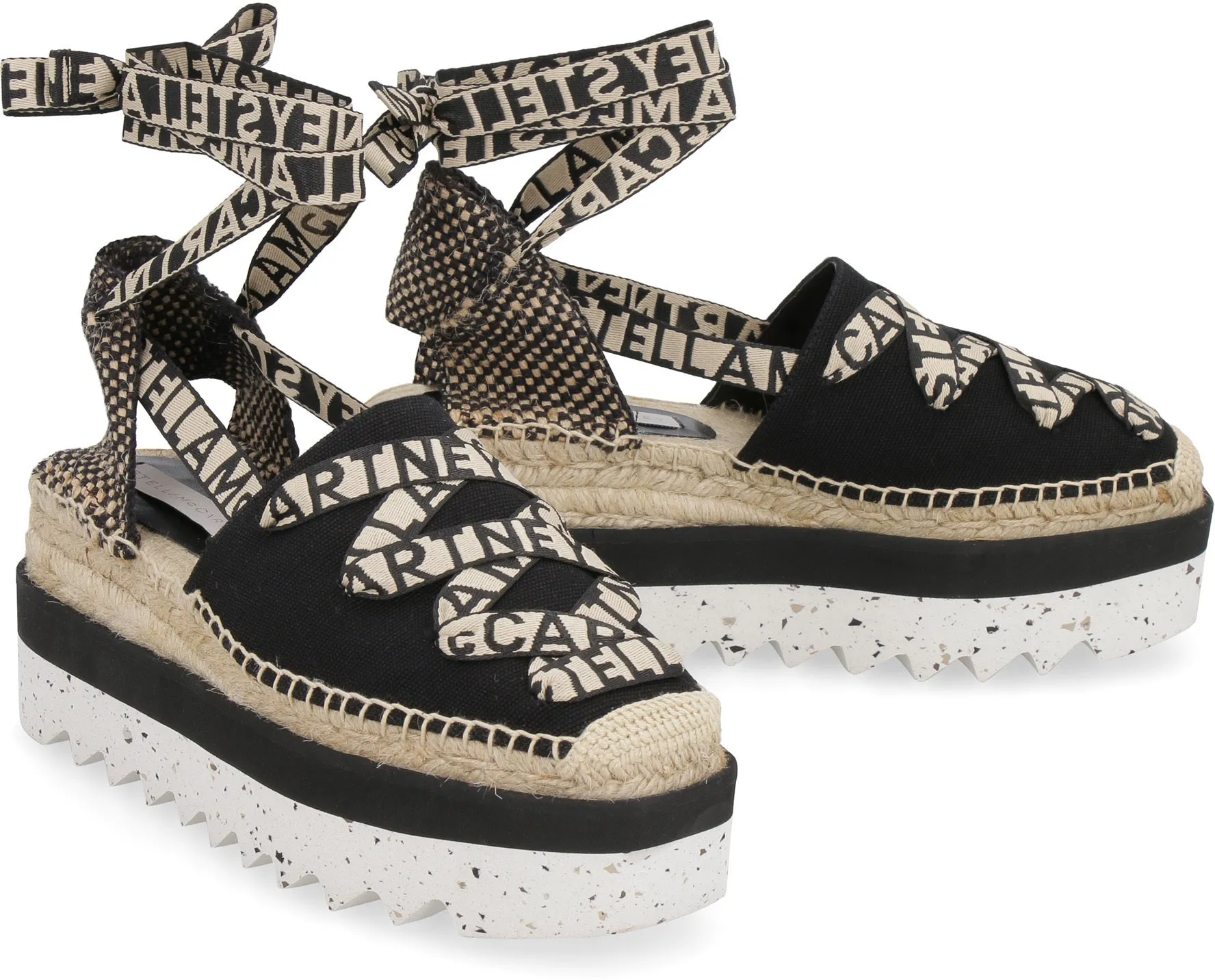 Gaia canvas platform espadrilles