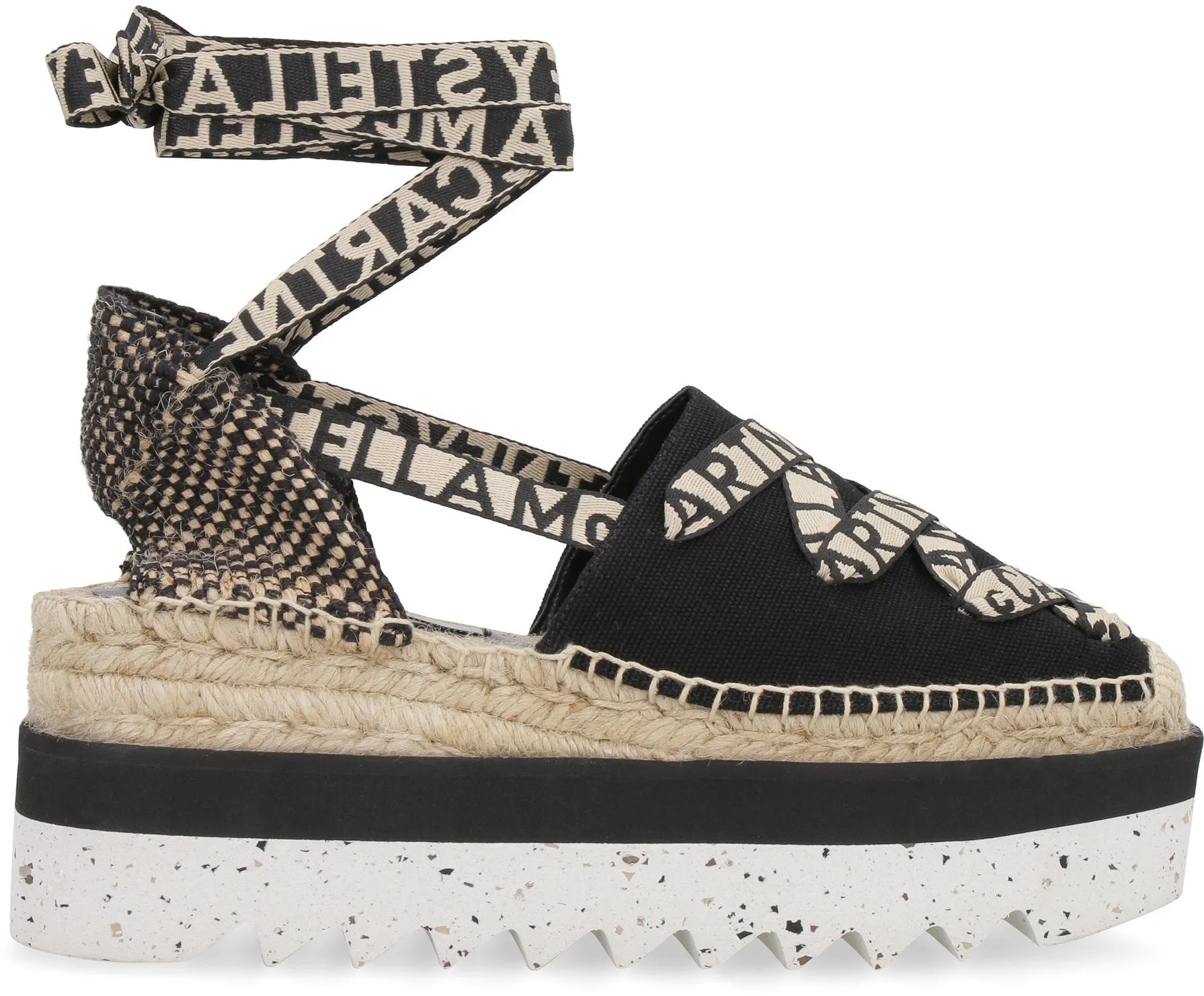 Gaia canvas platform espadrilles