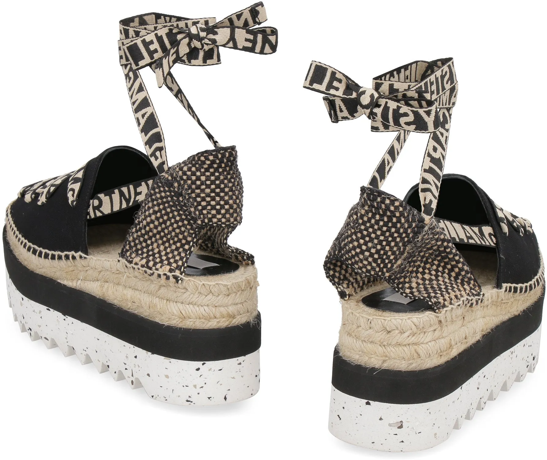 Gaia canvas platform espadrilles