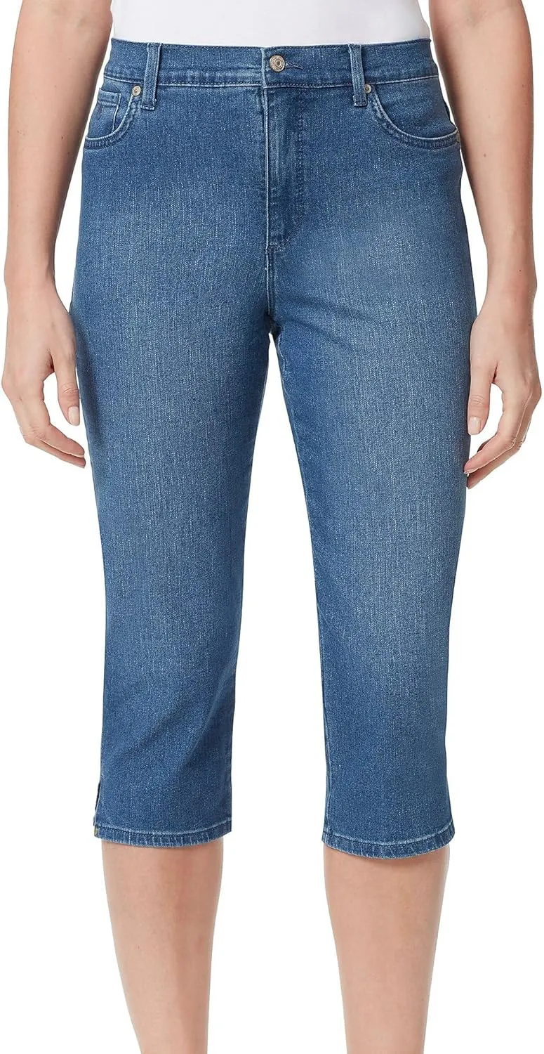 Gloria Vanderbilt Women's Amanda Capri Jean Petite