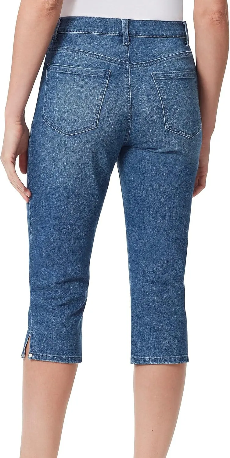 Gloria Vanderbilt Women's Amanda Capri Jean Petite