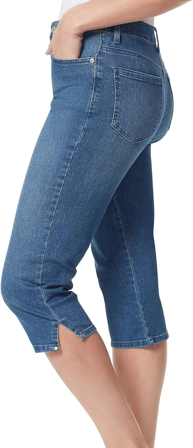 Gloria Vanderbilt Women's Amanda Capri Jean Petite