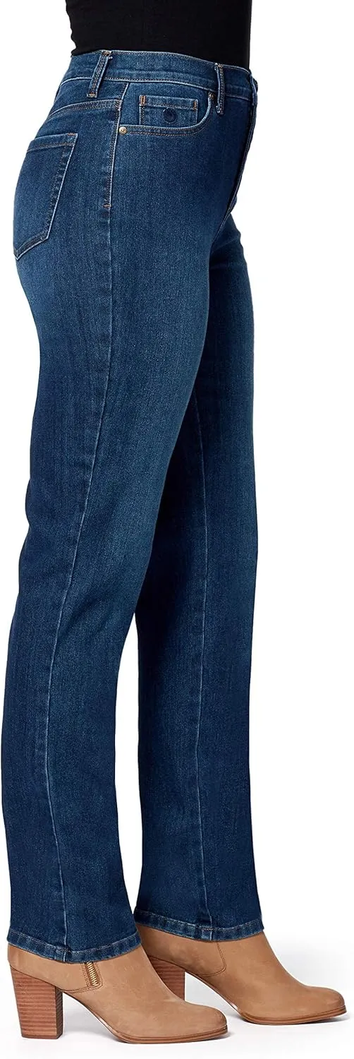 Gloria Vanderbilt Women's Amanda Classic High Rise Tapered Jean Petite