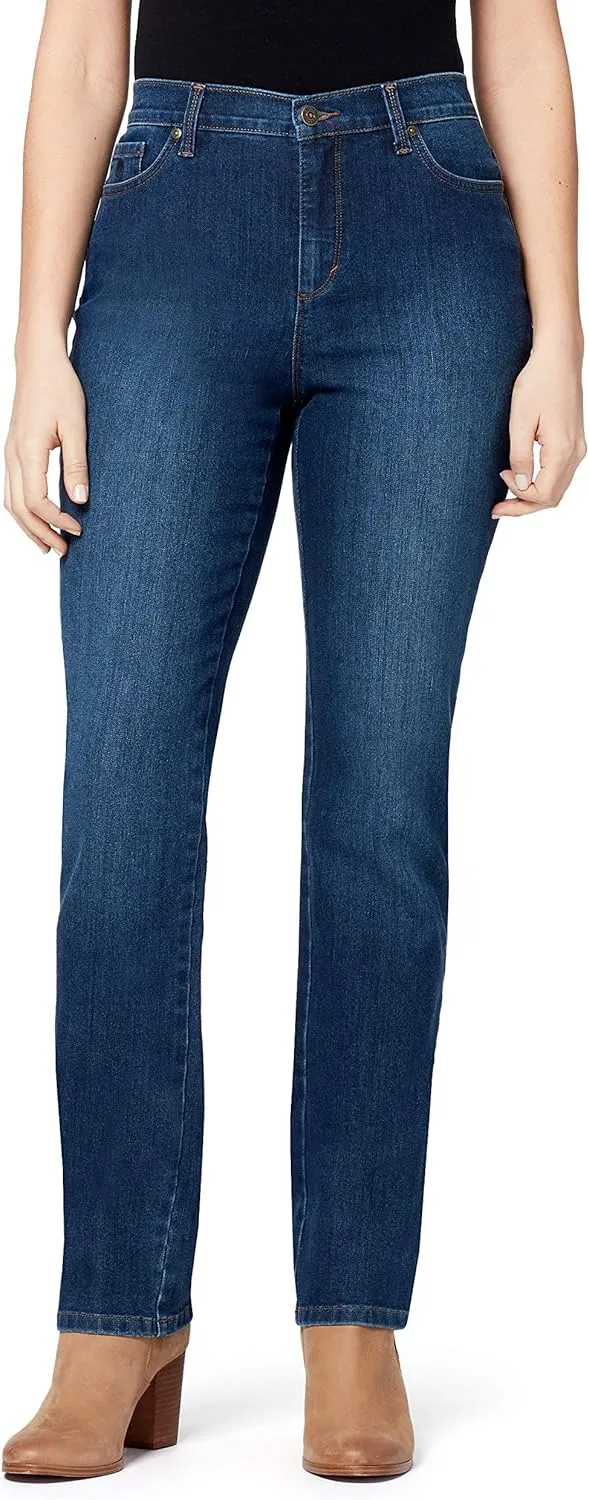 Gloria Vanderbilt Women's Amanda Classic High Rise Tapered Jean Petite