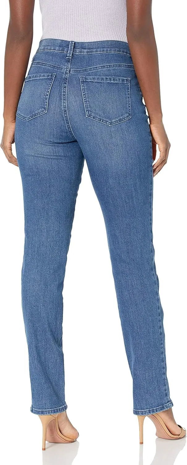 Gloria Vanderbilt Women's Amanda Classic High Rise Tapered Jean Petite
