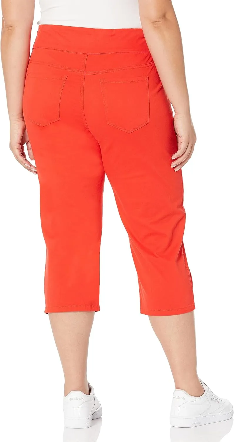 Gloria Vanderbilt Women's Amanda Pull on Capri - Petite