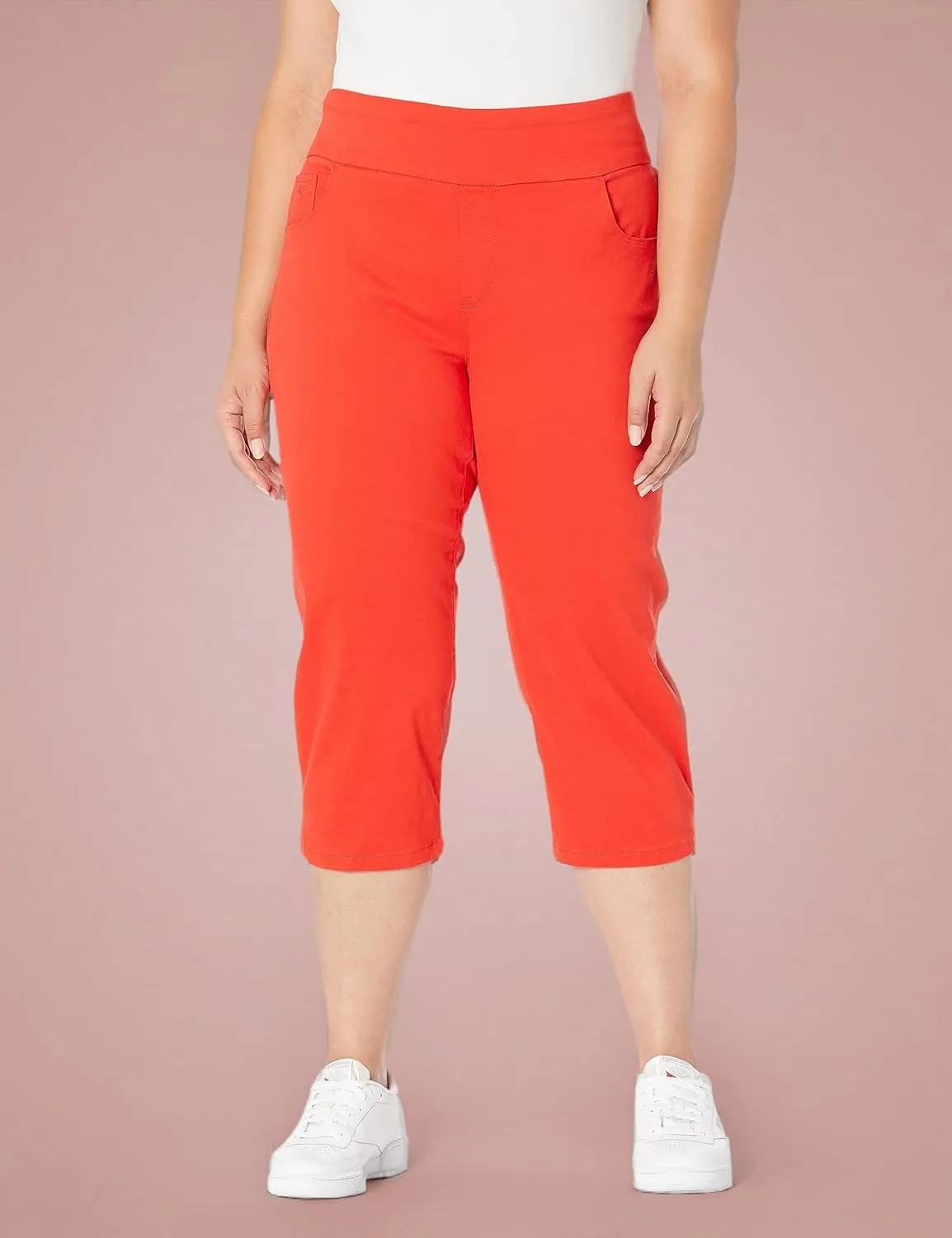 Gloria Vanderbilt Women's Amanda Pull on Capri - Petite