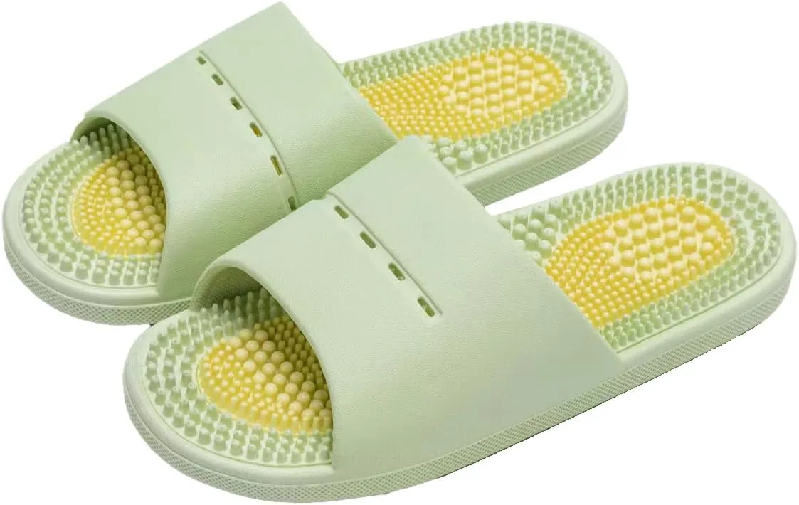 Home Slippers for Men Women Foot Relief Massage Non-Slip Water-Proof Quick Drying Sandals