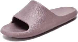 House Slides for Women Men, Quick Drying Shower Slippers, Waterproof Cloud Slides for Women Indoor, Soft Womens Slides Sandals Comfortable Arch Support