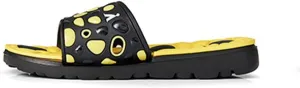 HSQMA Slippers Men's Summer Fashion Outdoor Wear Sandals Home Massage Non-Slip Deodorant Wear-Resistant Casual Men's Beach Sandals，Relieve Plantar Stress Acupressure Relaxation Foot