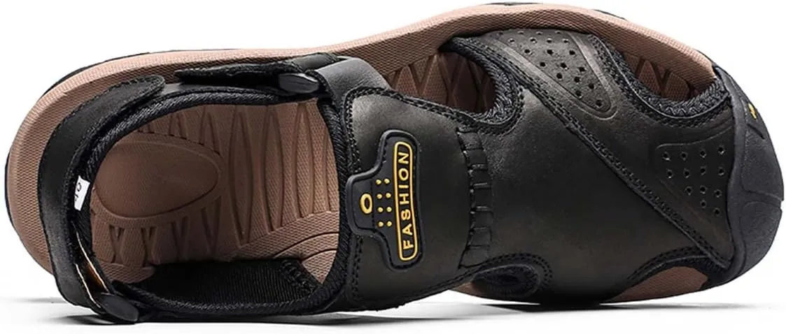 HYDLONGR Men's Women's Comfortable Outdoor Non-Slip Open-Toed Sports Sandals Wading Beach shoes Athletic Lightweight Hiking Sandals