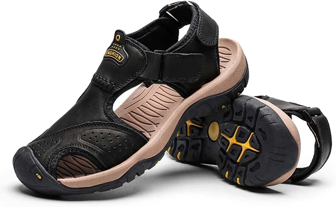 HYDLONGR Men's Women's Comfortable Outdoor Non-Slip Open-Toed Sports Sandals Wading Beach shoes Athletic Lightweight Hiking Sandals